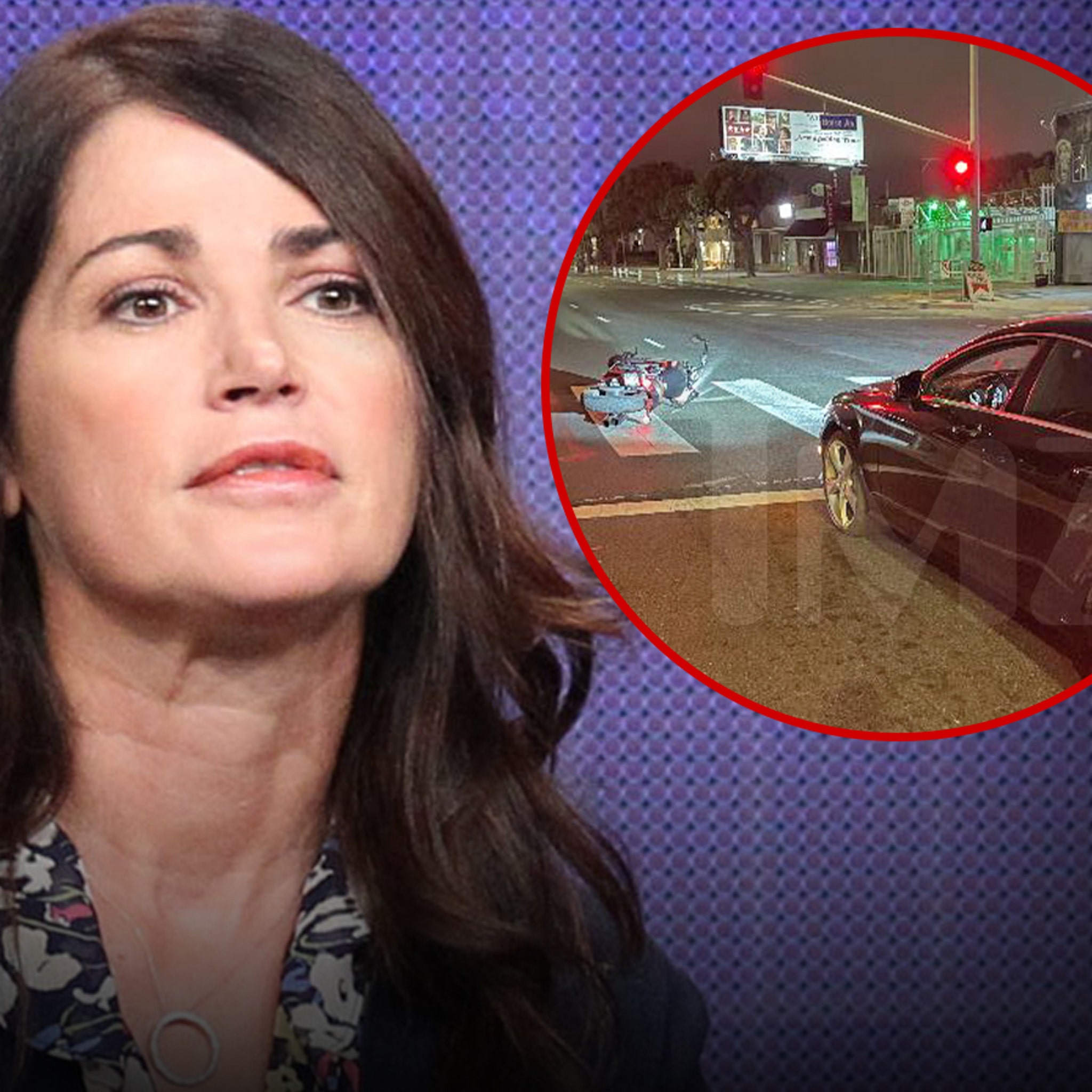 Kim Delaney Sued for Hitting Motorcyclist, Allegedly Fled the Scene