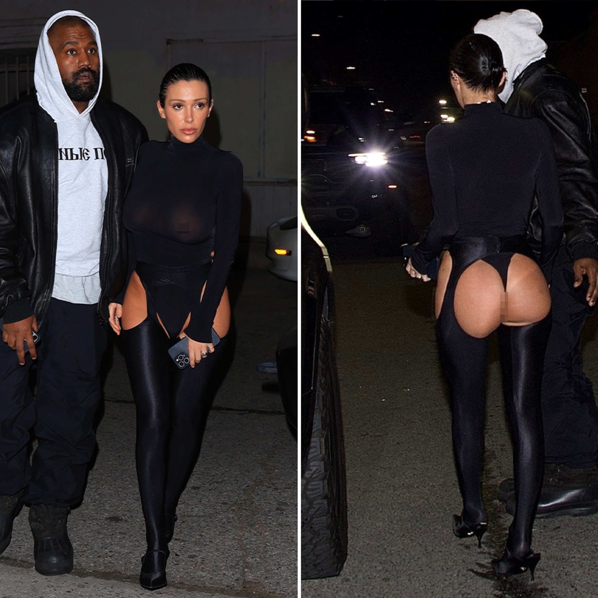 Butt Crack Alert! Kanye West Goes Commando In Latest Italy Antics With  Bianca Censori! - Perez Hilton