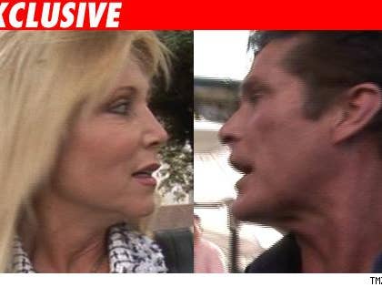 Pamela Bach, David Hasselhoff