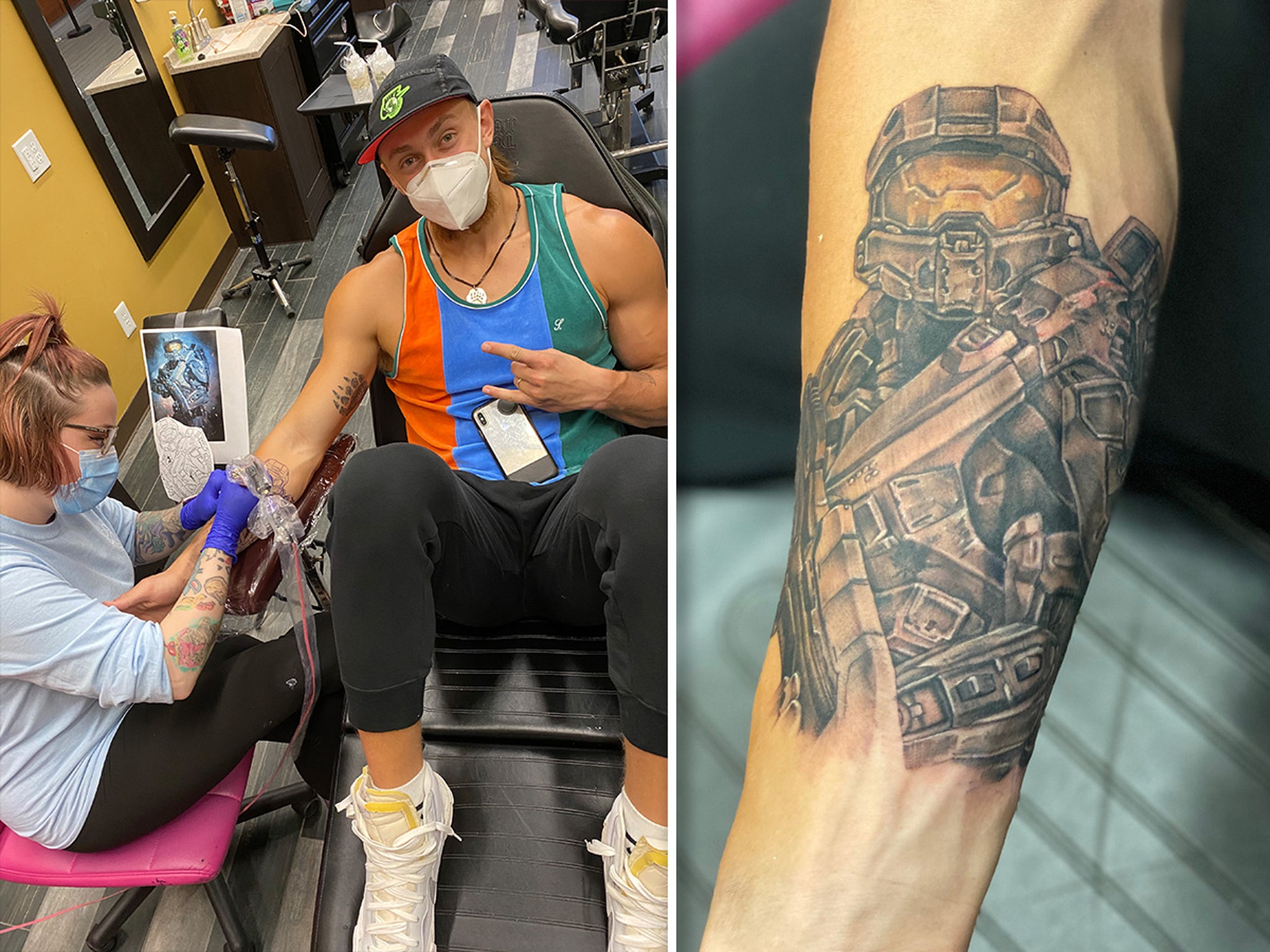 George Kittle tattoos explained The story behind 49ers stars  Jokerinspired ink other images  Sporting News