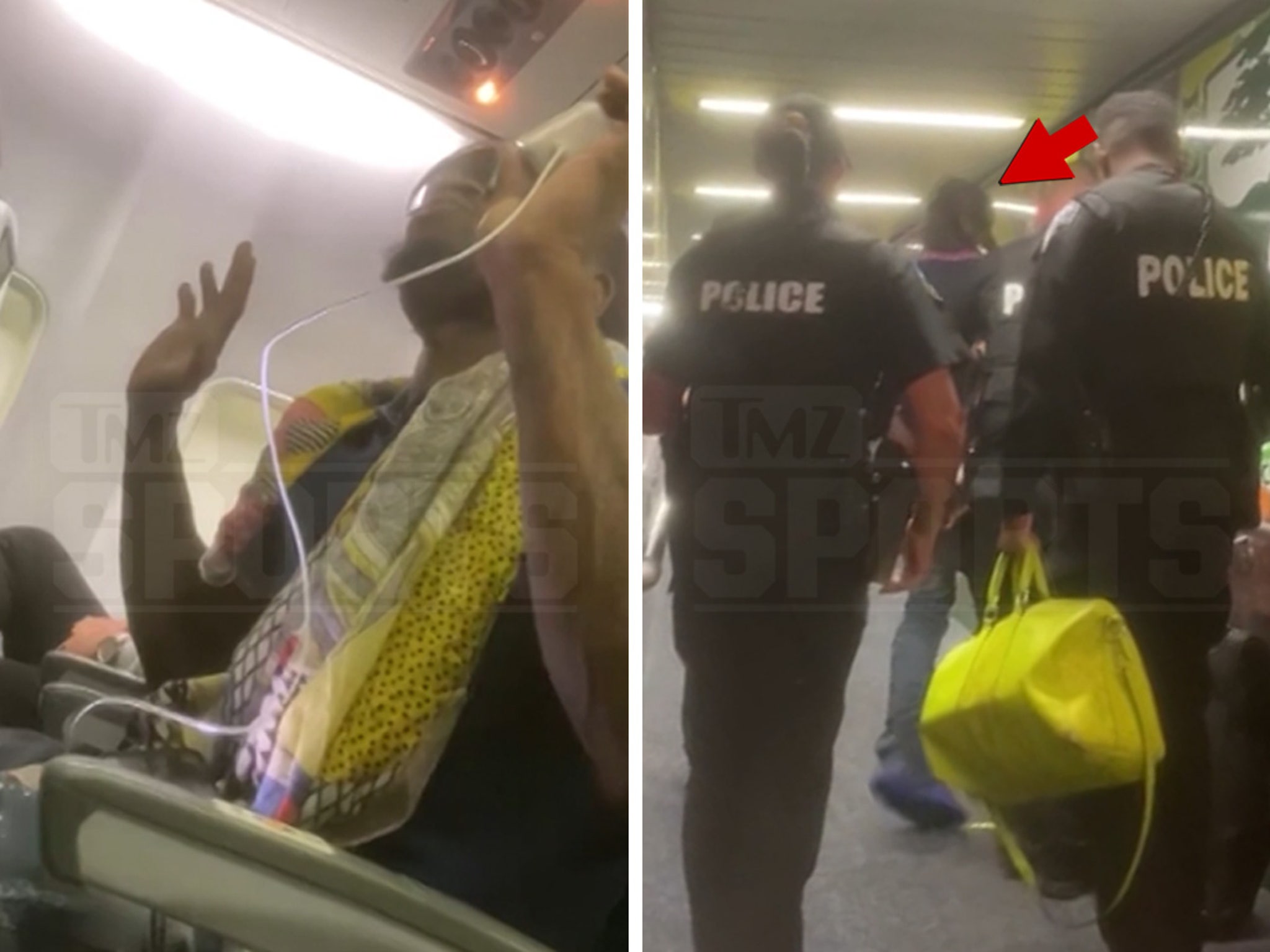 Pacman Jones Airplane Video Shows Incident That Led To Arrest Of Ex-NFL Star