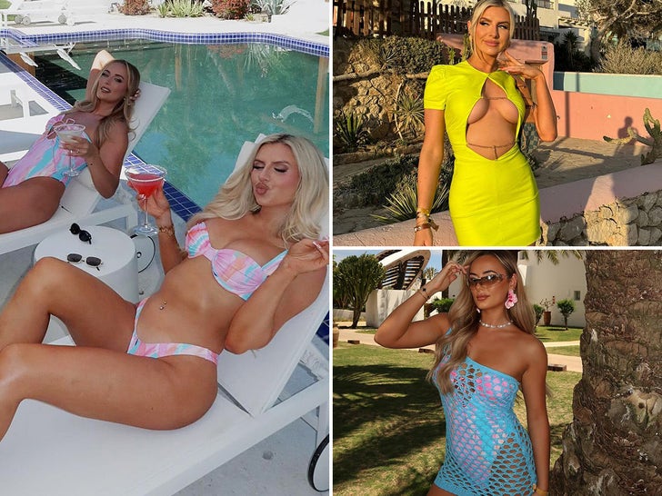Chloe Burrows And Millie Court's Hot Besties Vacay In Ibiza!