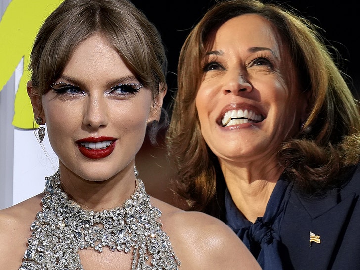 taylor swift kamala harris