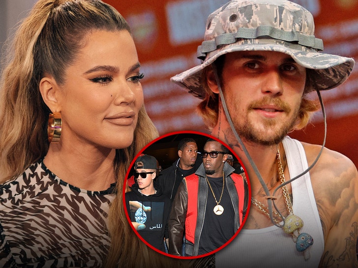 khloe kardashian justin bieber and diddy getty 1