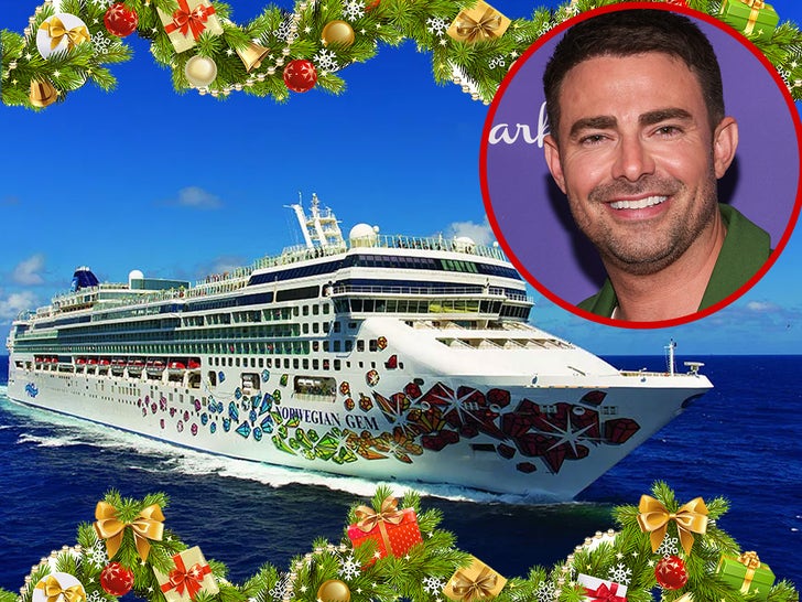 Hallmark Star Jonathan Bennett Crowd Surfs on Sold-Out Christmas Cruise