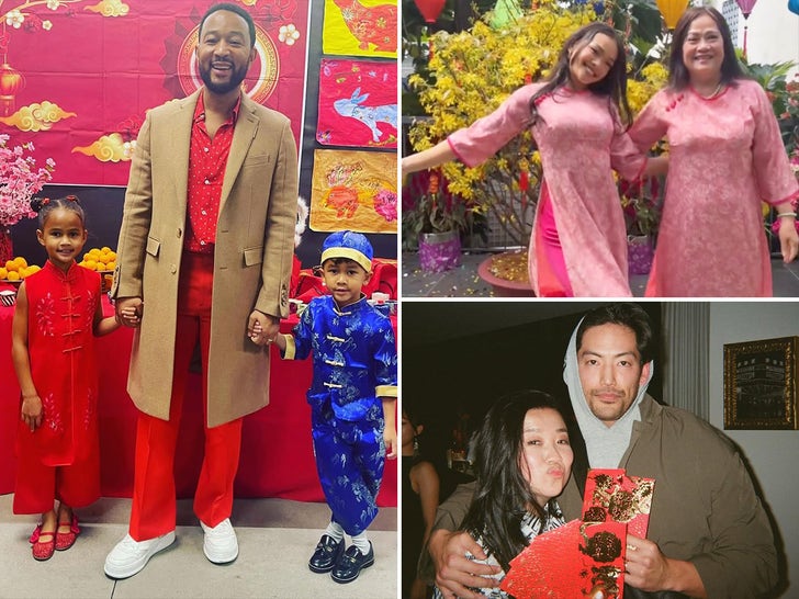 Stars Celebrating Lunar New Year