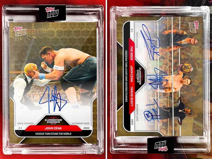 john cena topps card