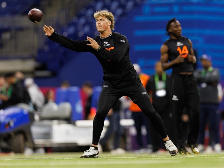 Jaxson Dart 2025 NFL Scouting Combine 3