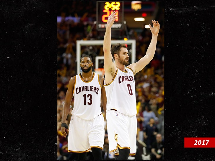 tristan thompson kevin love cavaliers sub getty swipe