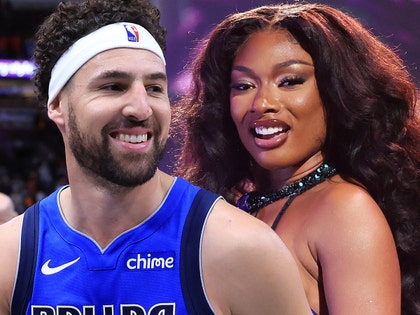 klay thompson and megan thee stallion getty 1