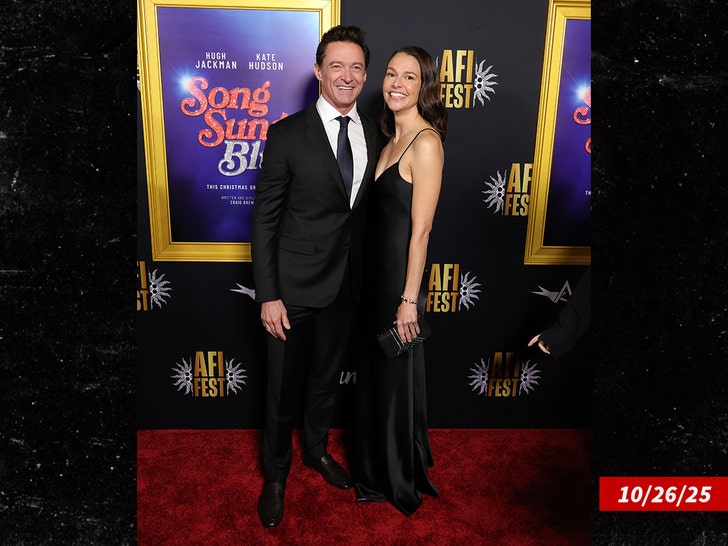 hugh jackman sutton foster getty sub swipe 1