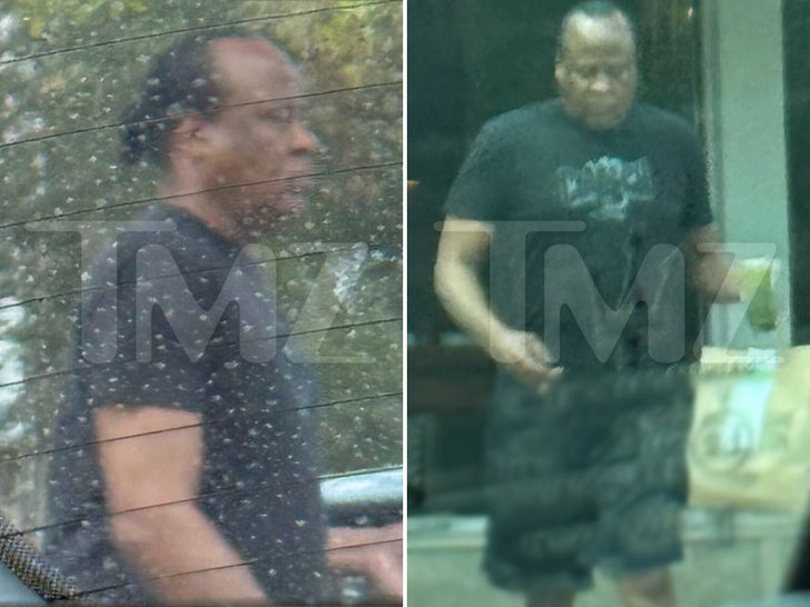Conrad Murray Eating Breakfast In Sunrise, Florida