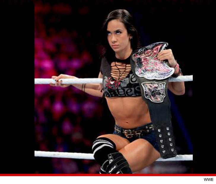 Wwe Diva Aj Lee Collapses It S An H2o No No