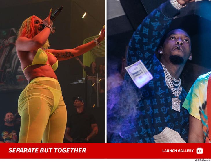 Cardi B and Offset Separate But Together
