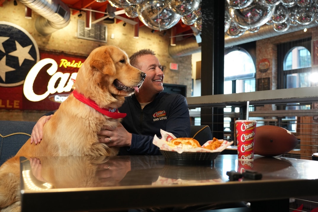 Kirk Herbstreit at Raising Canes 1
