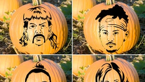 Celebrity Pumpkin Stencils -- Cut It Out!