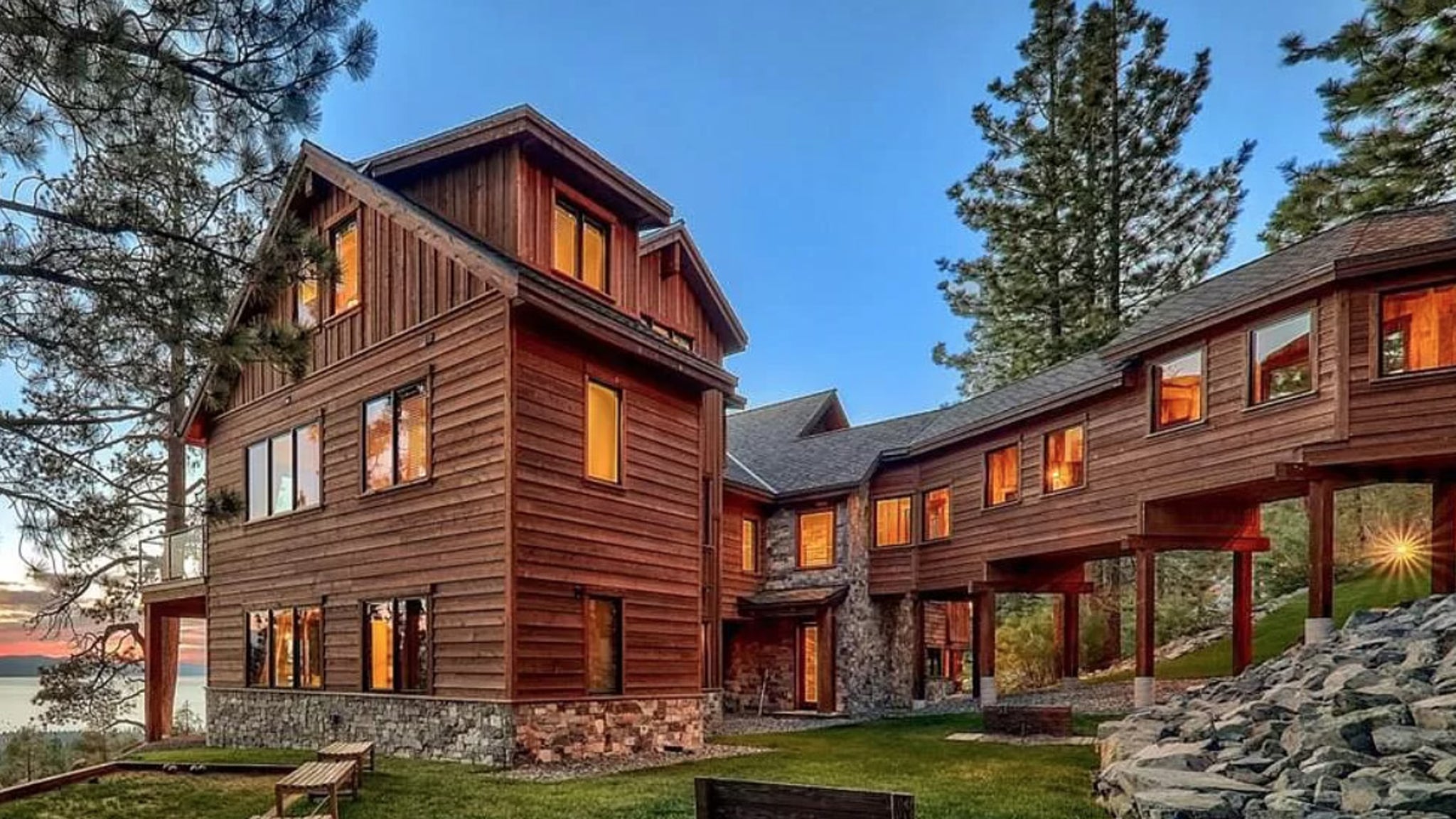 Kardashians Rent Out Incredible Alpine Estate in Lake Tahoe - TMZ