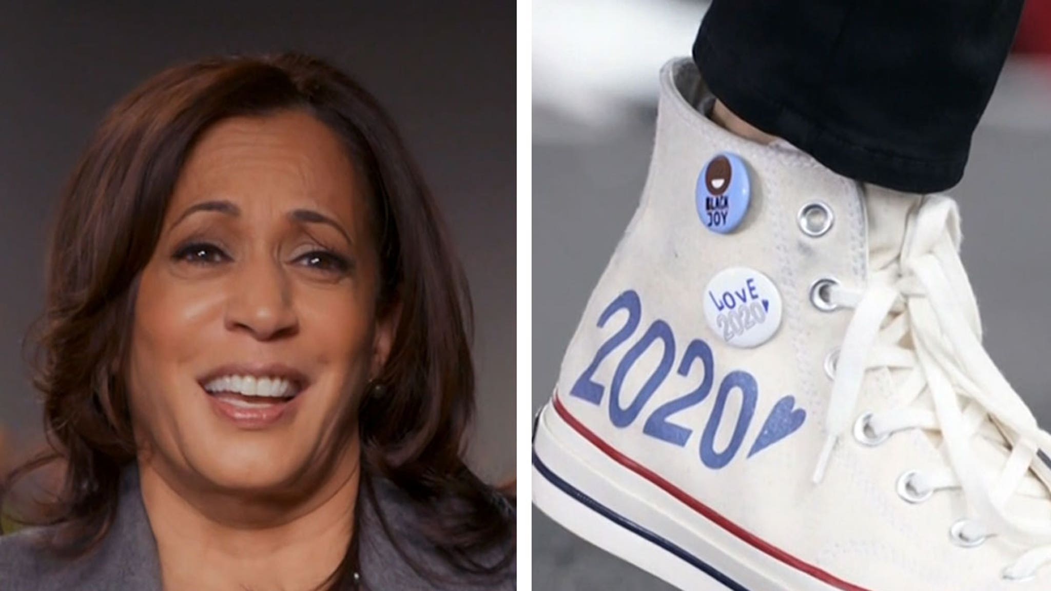 Kamala Harris Explains Why She Loves Converse Chucks Celeb Hype News