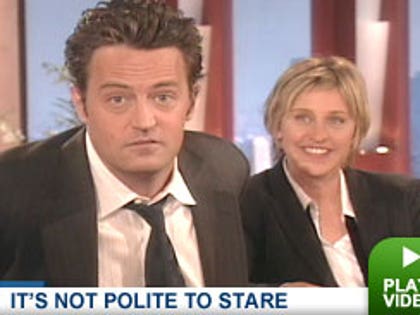 Matthew Perry on Ellen