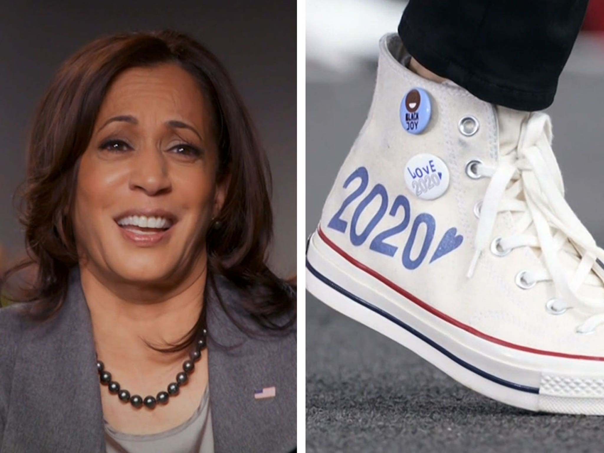 How Vice-President Kamala Harris And Her Converse Changed The