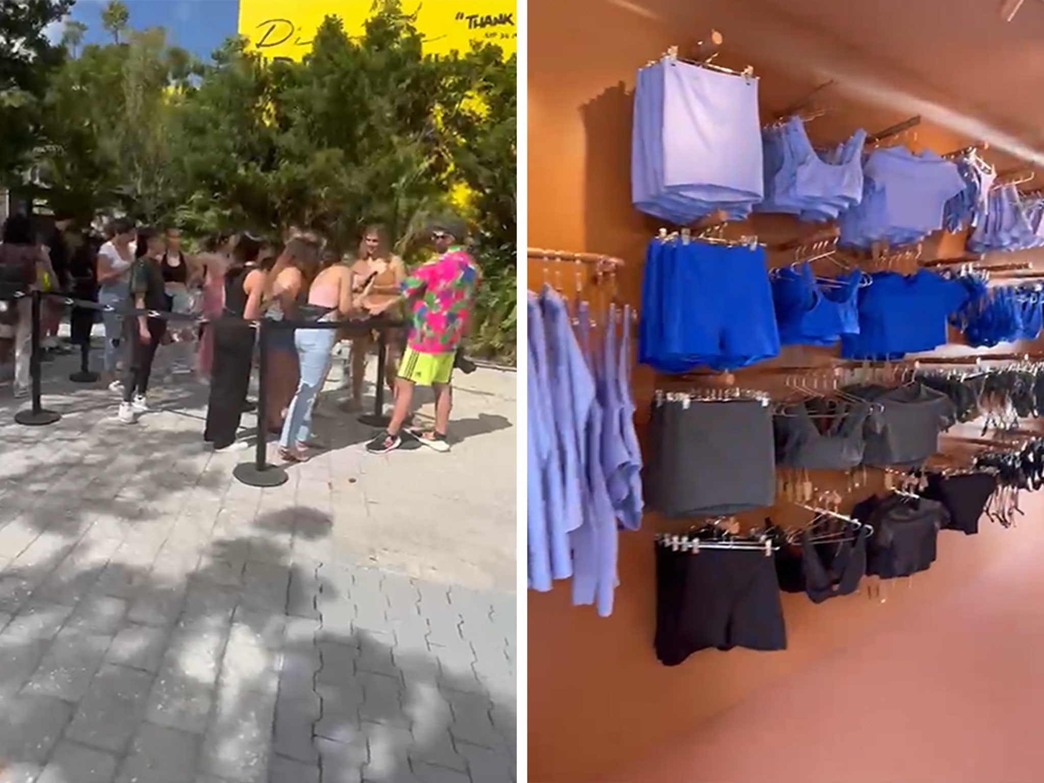 Crazy Lines for Miami SKIMS Swimwear Pop-Up