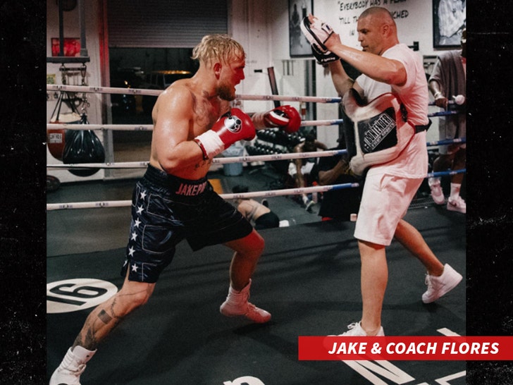 jake paul and coach flores insta