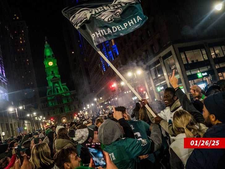 eagles celebration