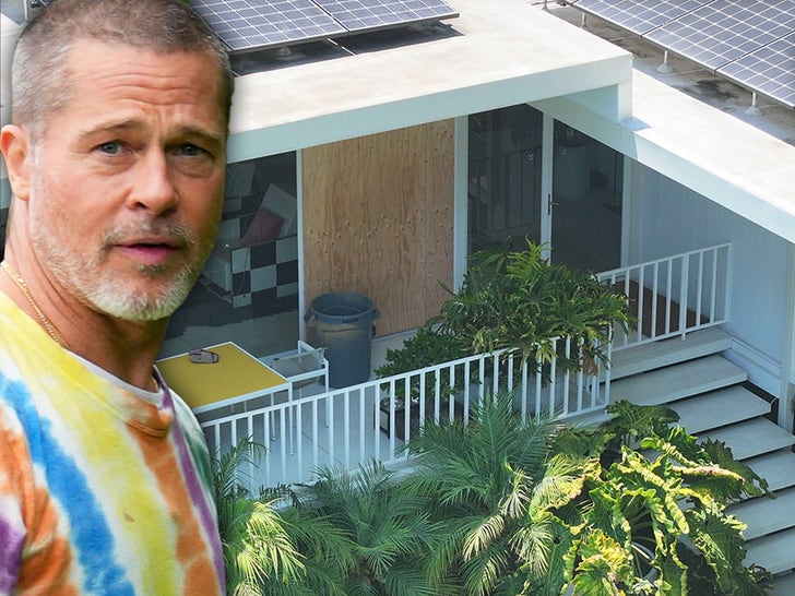 Brad Pitt's House Burglarized Aftermath
