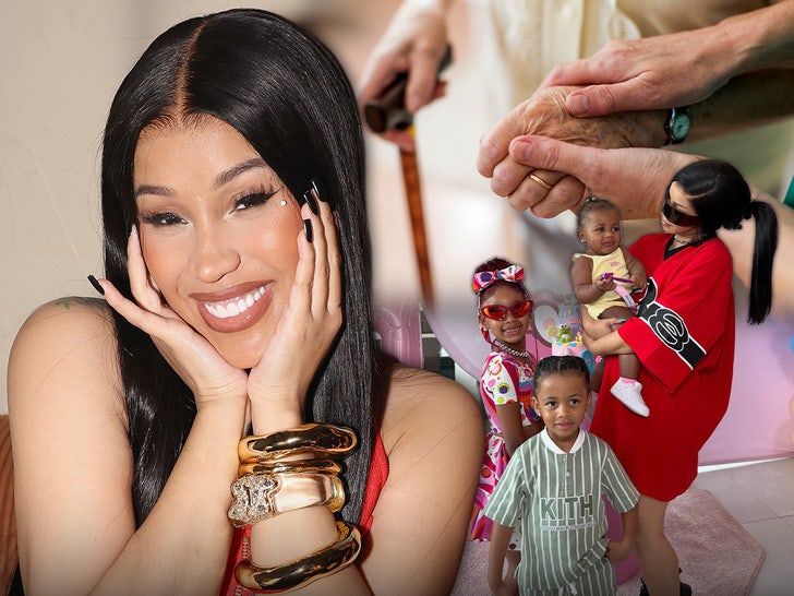 cardi b main kids getty instagram composite