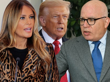 melania donald trump michael wolff getty comp