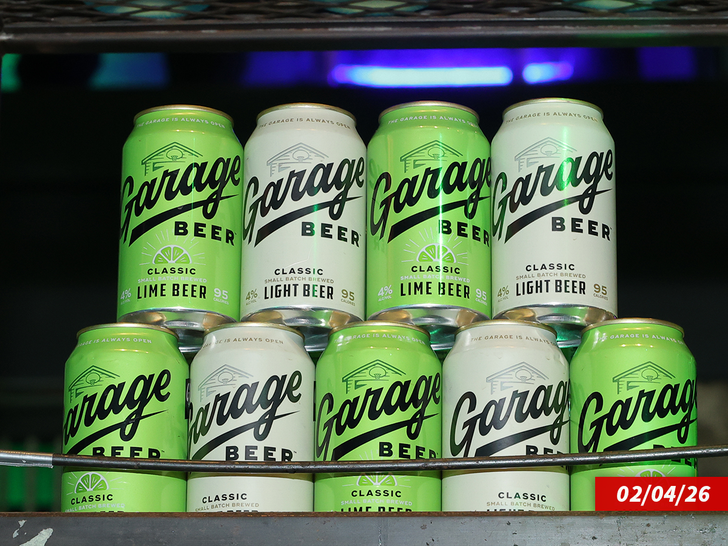 garage beer cans kelce sub getty