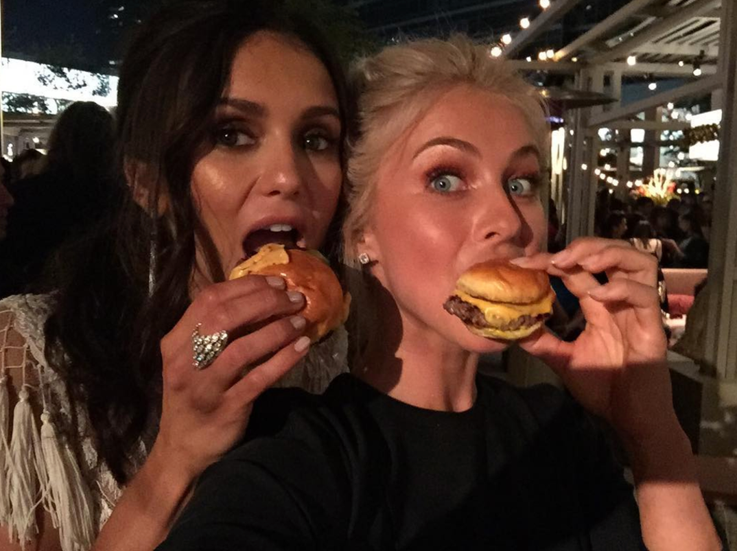 Nina Dobrev and Julianne Hough
