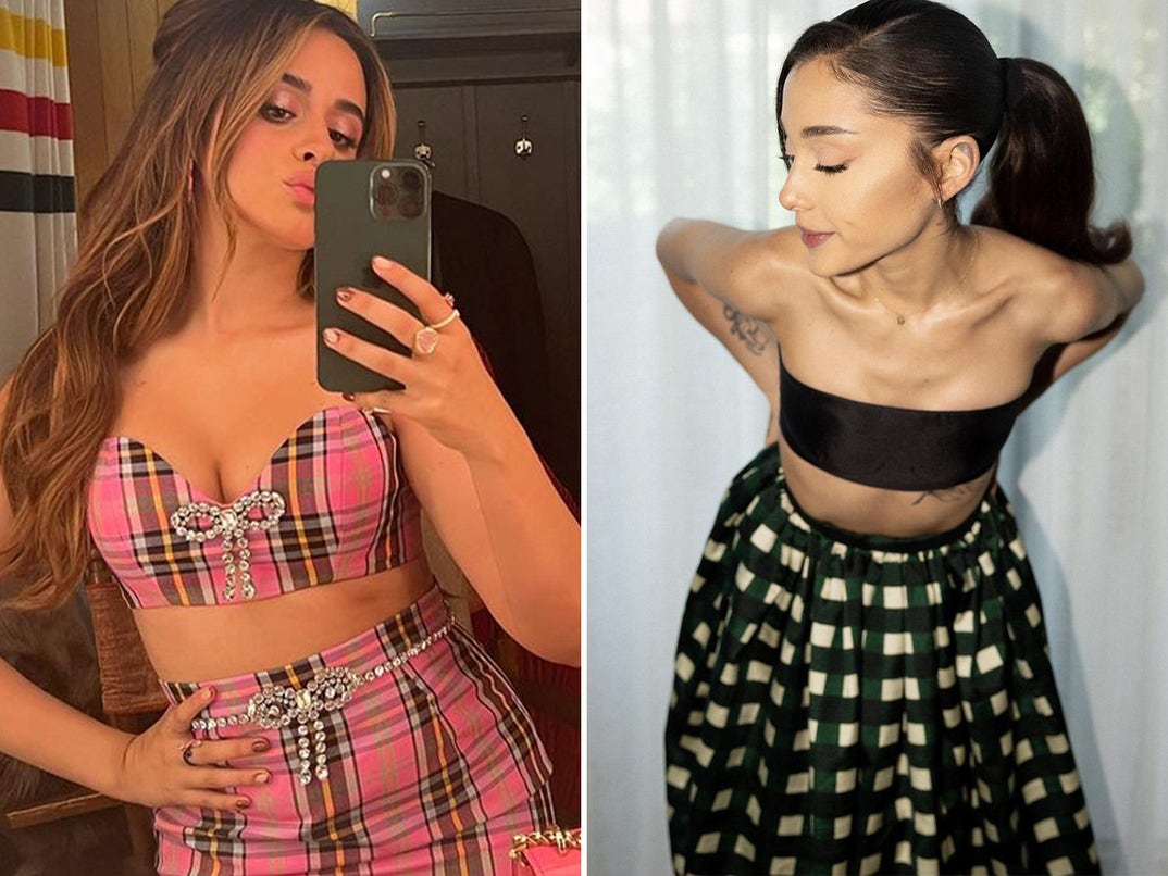 Camila Cabello vs. Ariana Grande -- Crop Top Edition