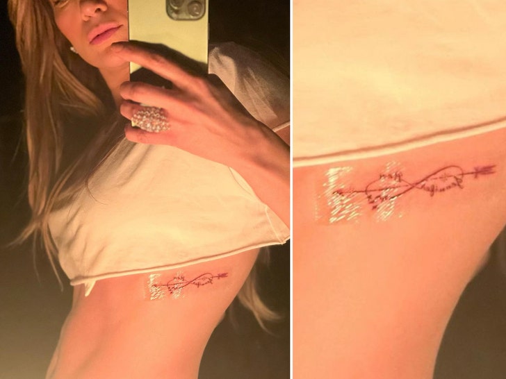 Jennifer Love Hewitt Shows Off New Tattoos Including 3 Butterflies in Honor  of Her Kids