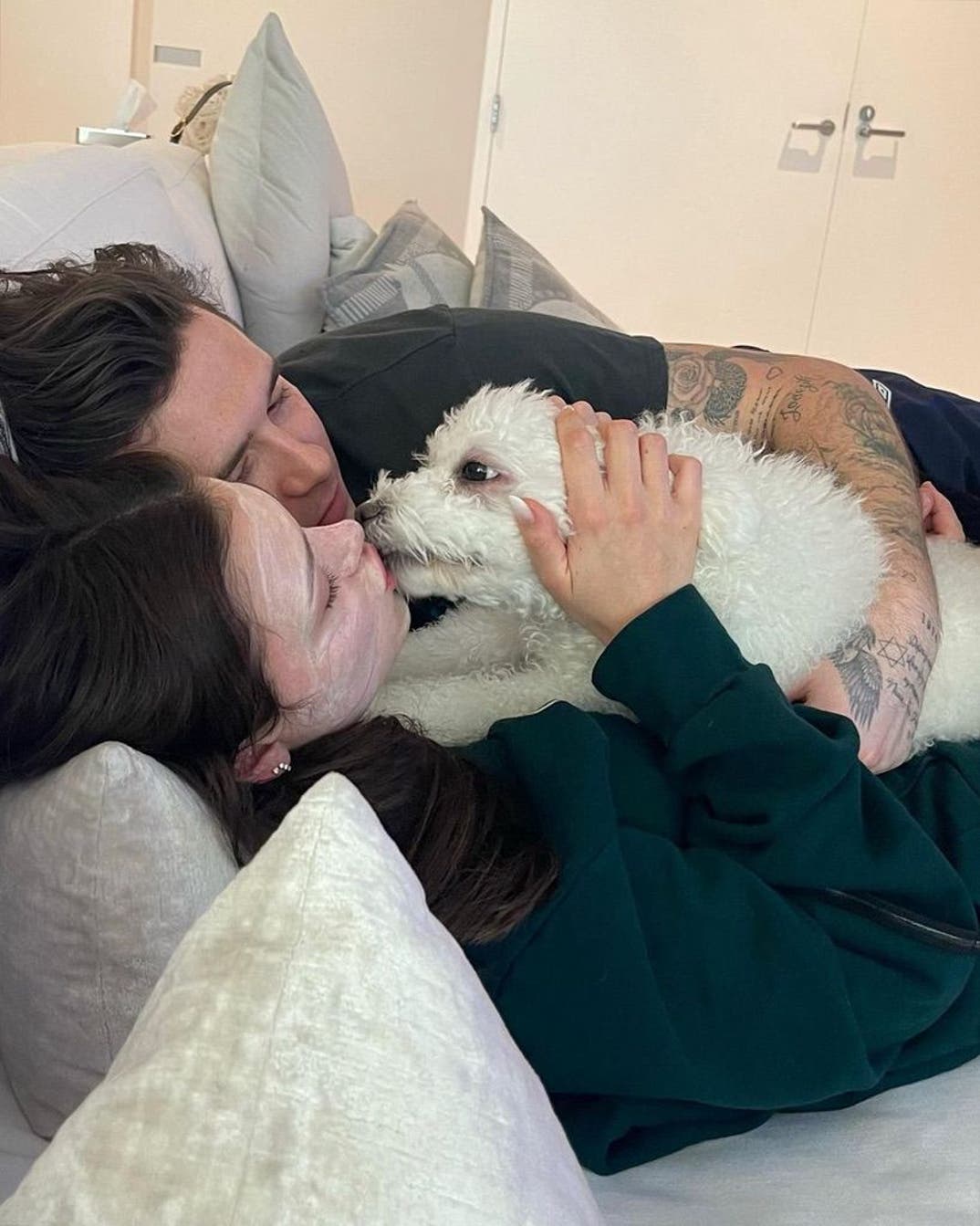 Nicola and Brooklyn Peltz Beckham