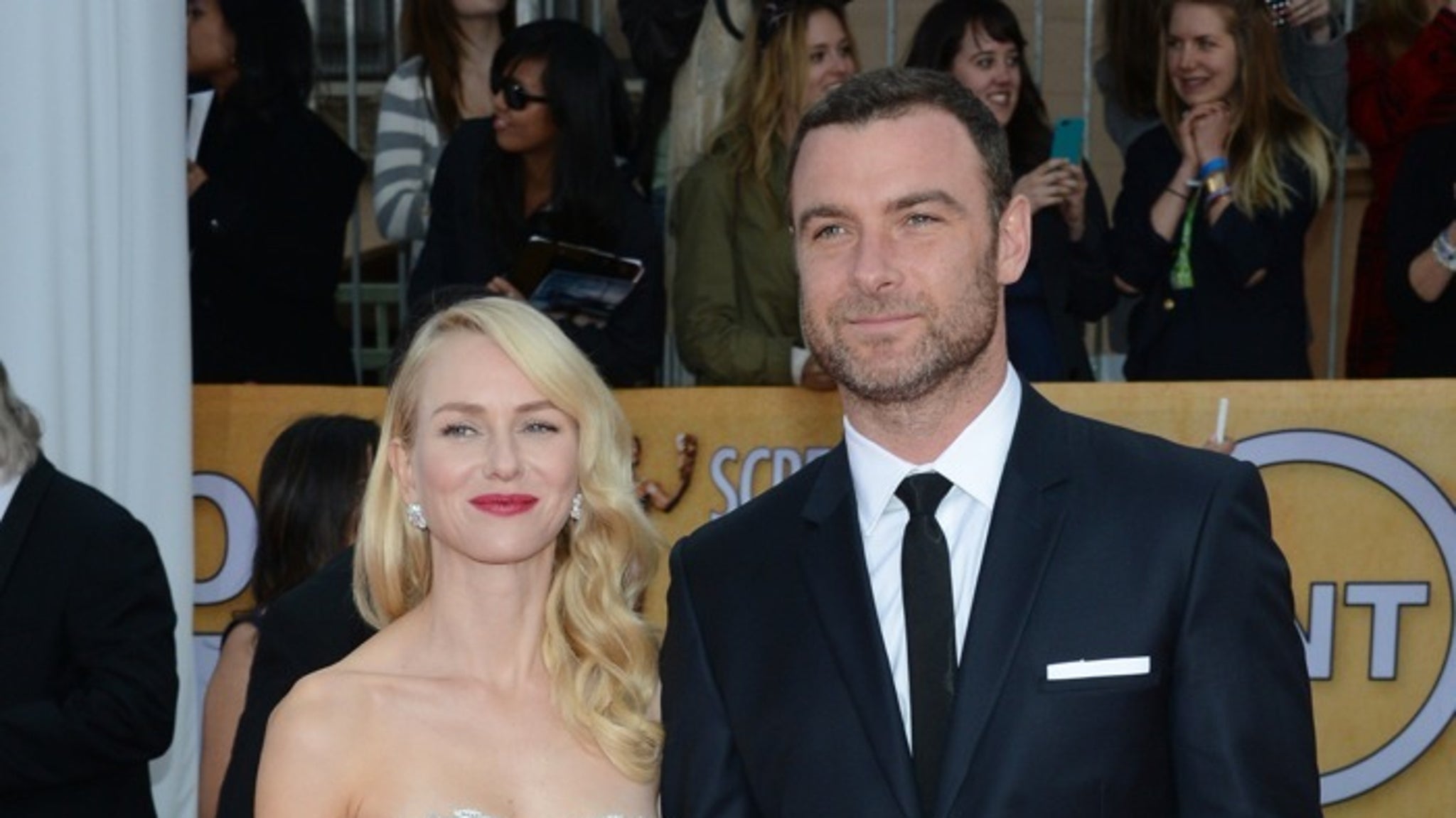 Naomi Watts and Liev Schreiber -- Before the Split