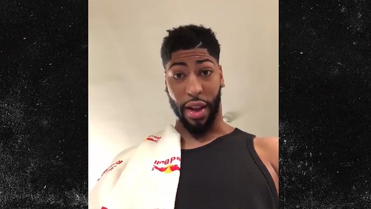 Anthony Davis Shaves His Unibrow