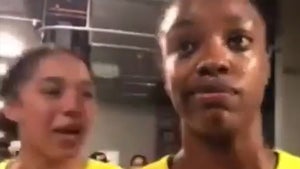 WNBA's Diamond DeShields Trolled By Teammate During Interview, 'Is Your Rash Okay?'