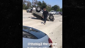 Gilbert Arenas Miraculously Not Hurt In Crazy Maybach Crash