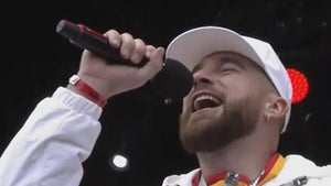 Travis Kelce Gives Fiery Speech At Chiefs Rally, 'Let's Run This S*** Back'