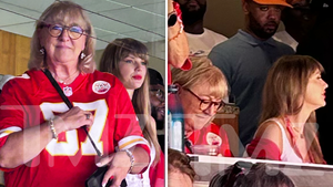 Taylor Swift Walks Out of Chiefs Game with Travis Kelce, Side-by-Side