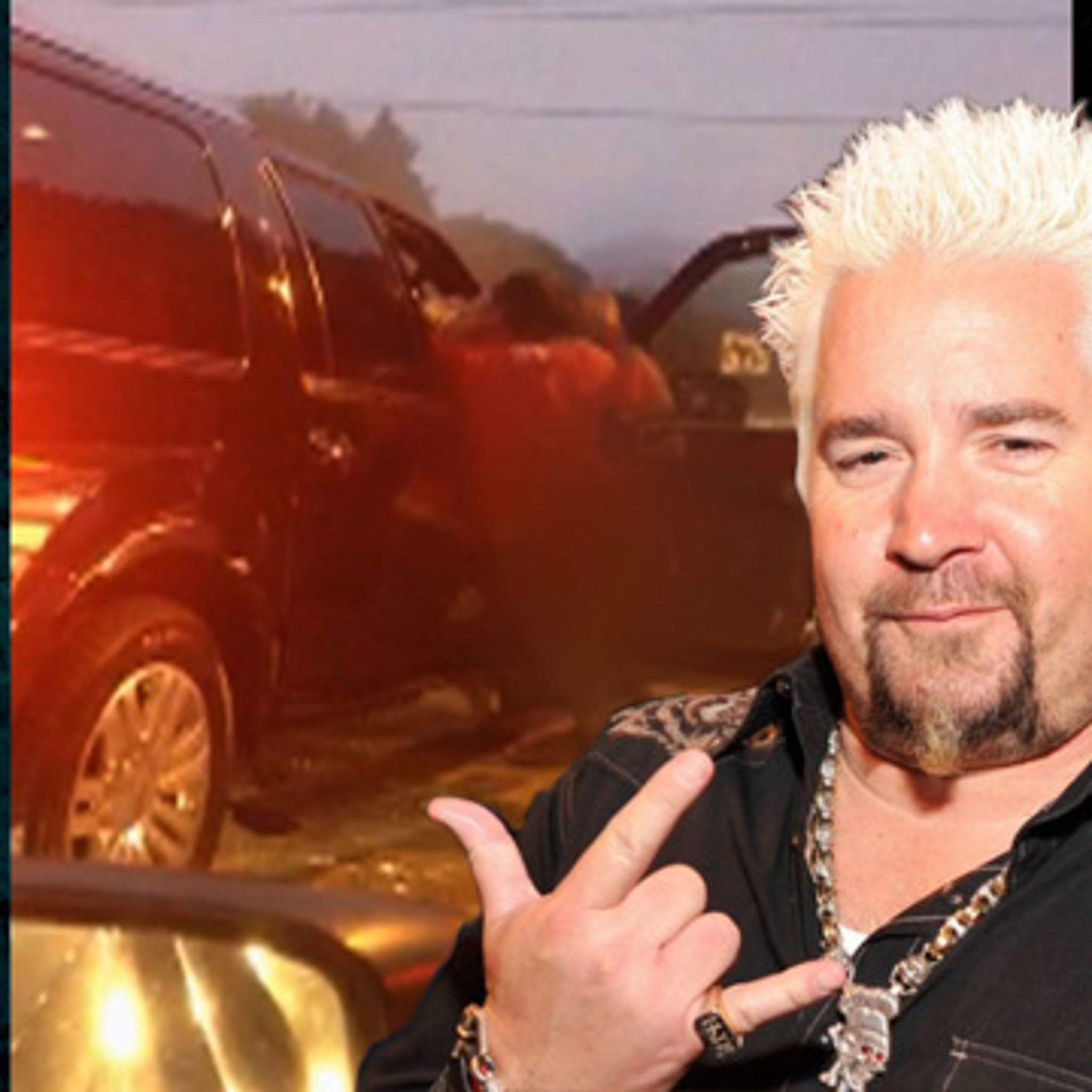 Guy Fieri Fights His Hairdresser