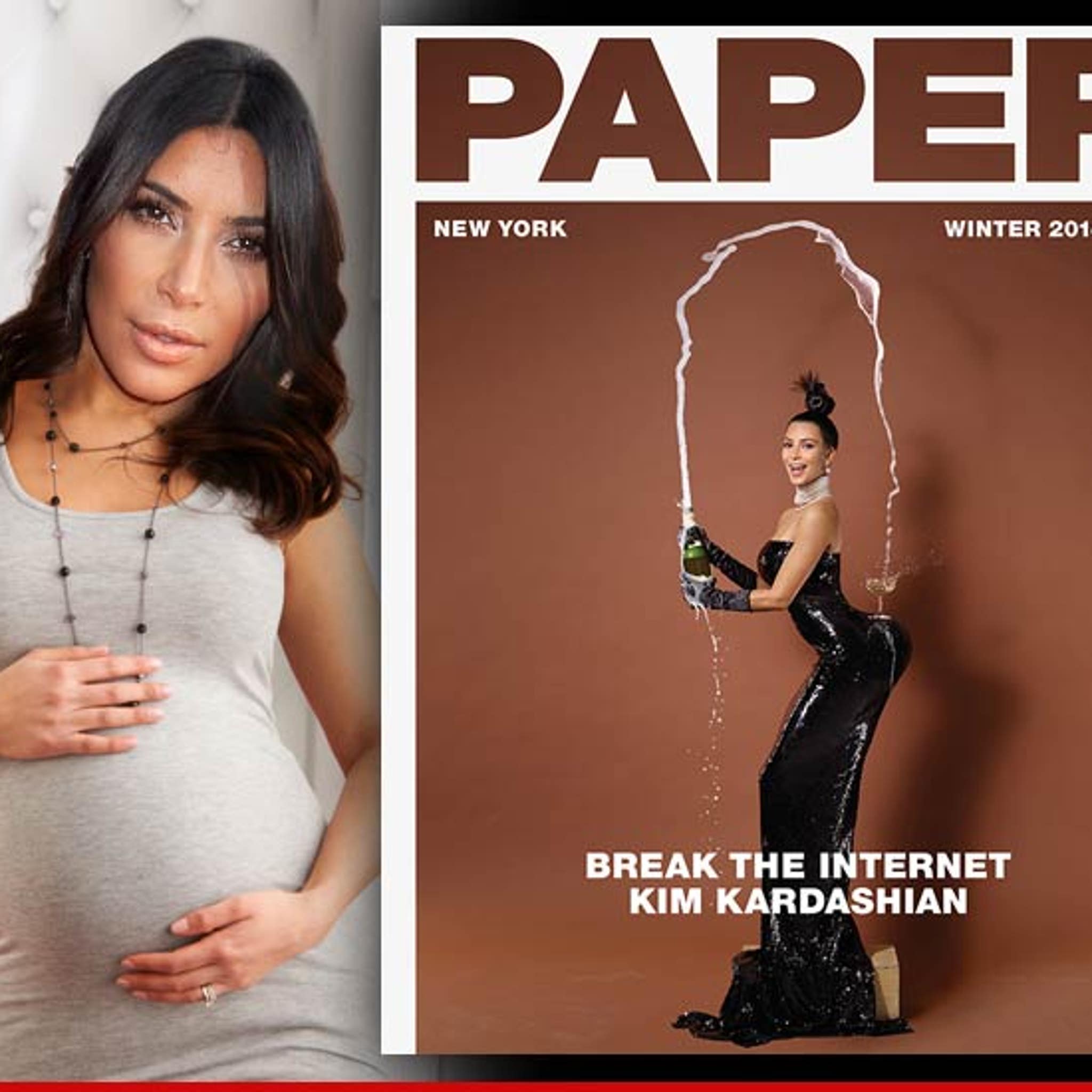 Celebrity Porn Kim Kardashian Ass - Kim Kardashian -- Ass Photo Last Hurrah Before Getting Pregnant