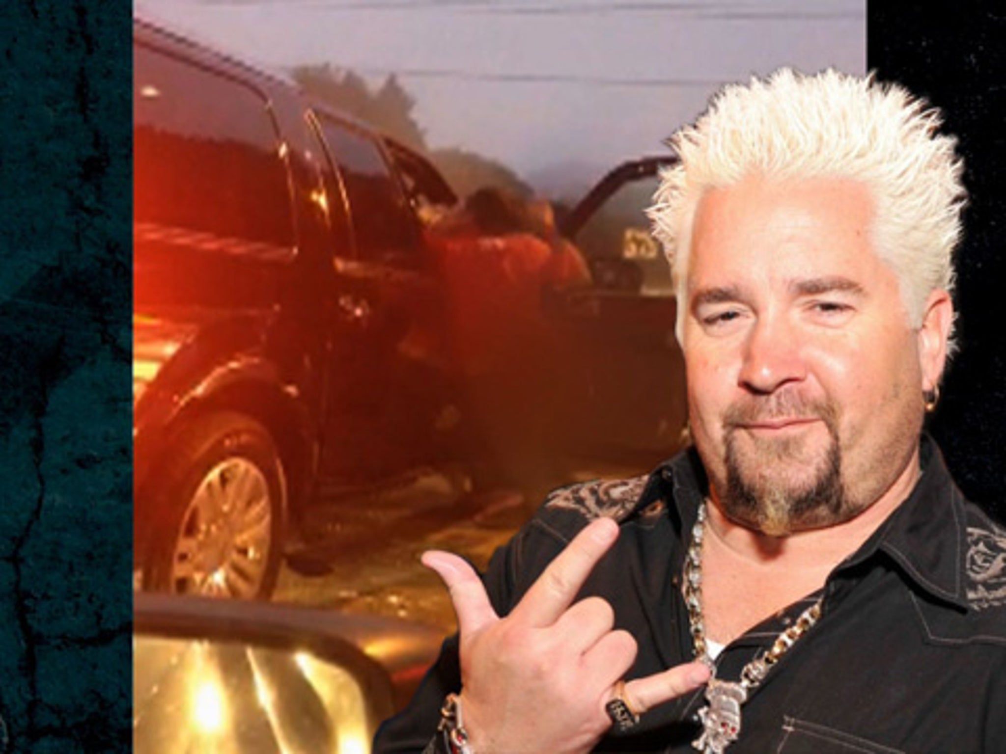 Guy Fieri Fights His Hairdresser