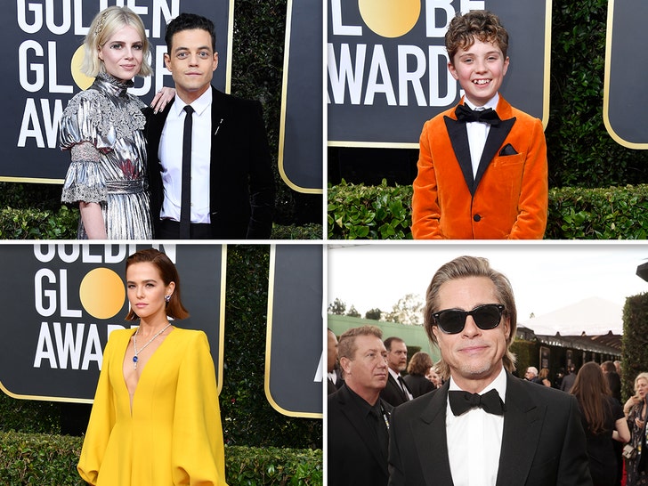2020 Golden Globes -- Stars Hit The Red Carpet