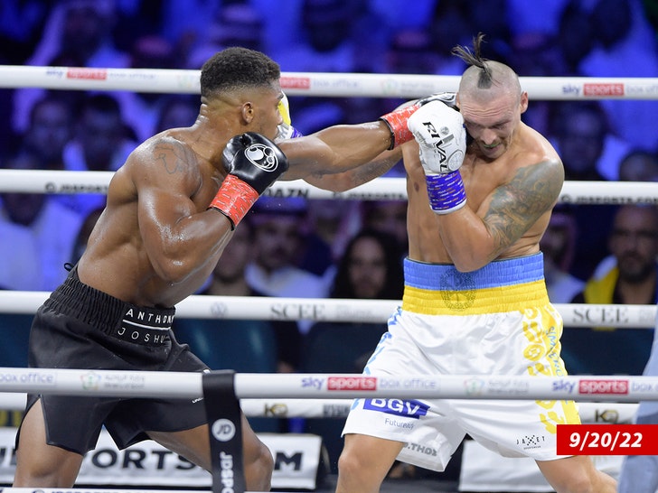 Oleksandr Usyk v Anthony Joshua 2