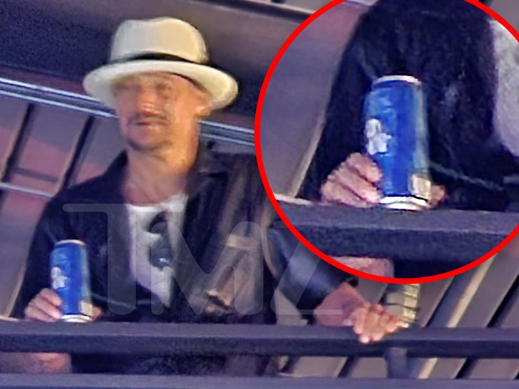 kid rock drinking bud light