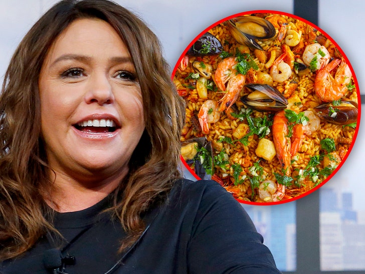 Rachael Ray Avoids Slurred Speech Questions, Posts Paella Recipe