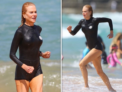 Nicole Kidman and Keith Urban Spend Time Together on Sydney Beach