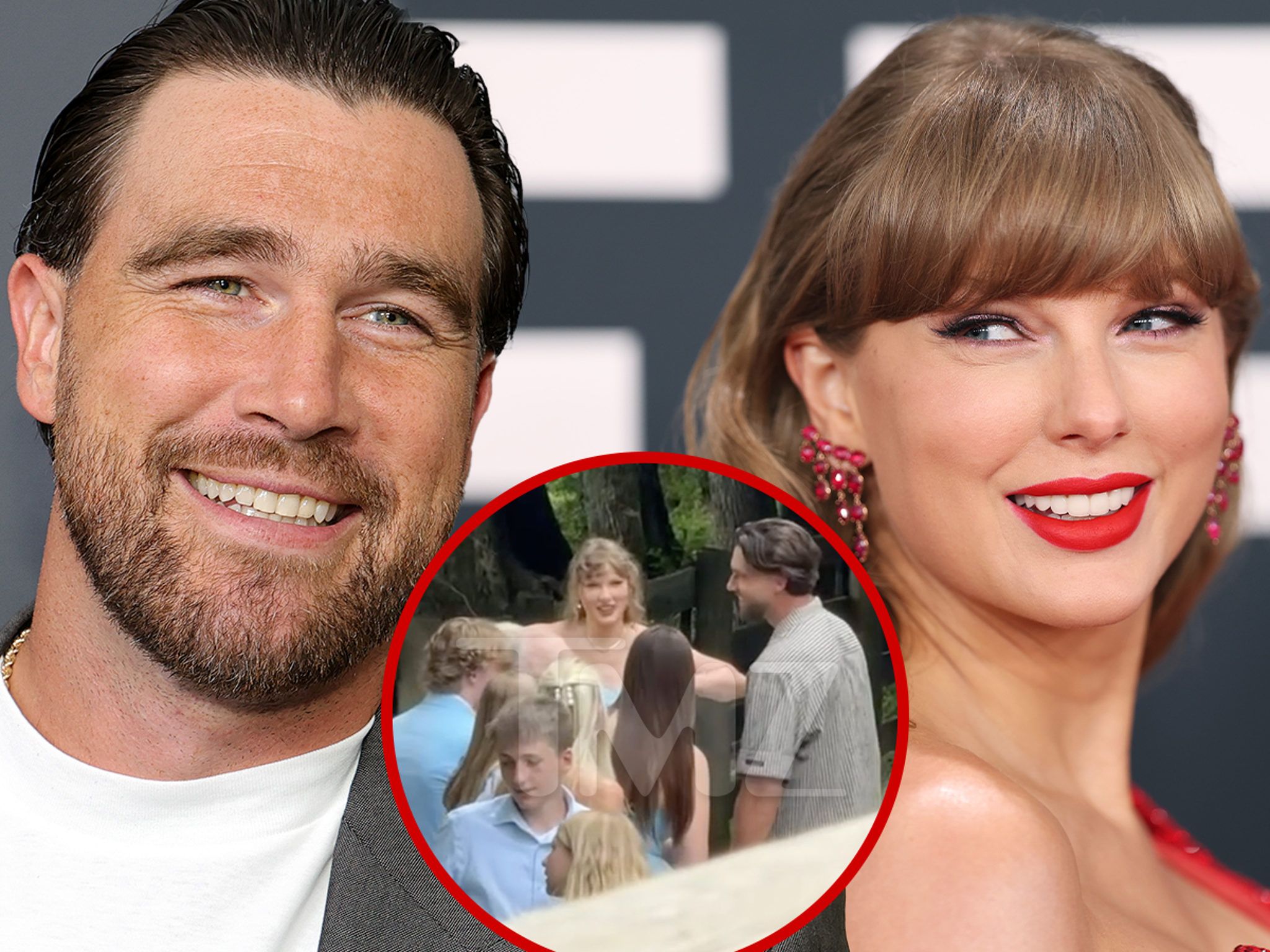 Taylor Swift & Travis Kelce Attend Backyard Wedding in Tennessee